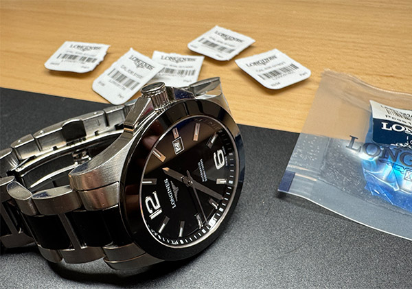 ремонт часов Longines с оригинальными деталями 